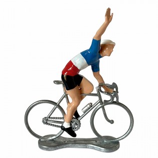 Figurine cycliste Vainqueur Champion de France - Bernard & Eddy 2