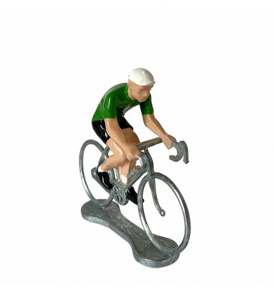 Figurine cycliste Maillot Vert - Bernard & Eddy