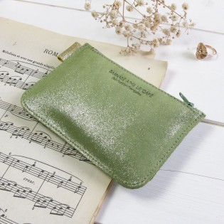 Porte-monnaie pailleté Amande - Barnabé aime le café 2