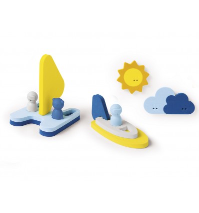 Puzzle de bain Mettre les Voiles - Quutopia