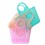 Panier shopping vert turquoise