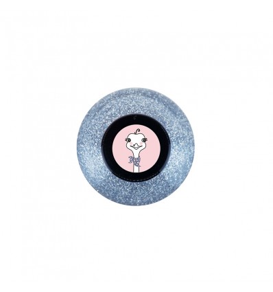 Vernis argenté pelliculable Star avec étui- Rosajou