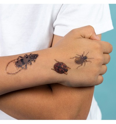 Tatouages temporaires Scarabées - Rex London