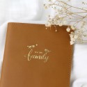Protège livret de famille Caramel - Barnabé aime le café