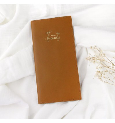 Protège livret de famille Caramel - Barnabé aime le café