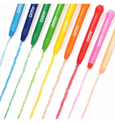 9 crayons gel aquarellables - OMY