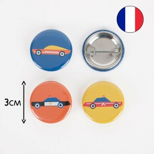 Badge Voitures - My Little Day