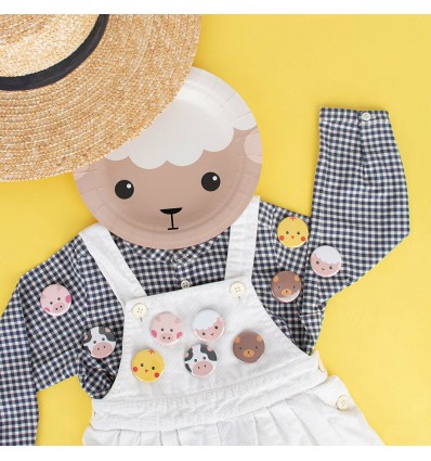 Badge Animaux de la Ferme - My Little Day