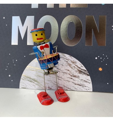 Robot drummer bleu - protocol