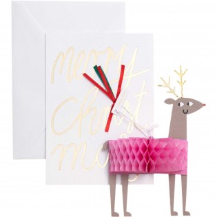 Carte Pop-up Renne - Rico Design