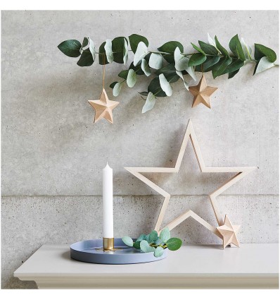 Plateau en métal noir - Rico Design