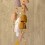 Suspension cloche en feutre Caramel - Muskhane