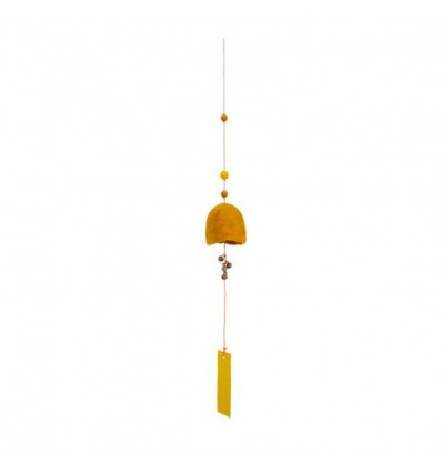 Suspension cloche en feutre Caramel - Muskhane