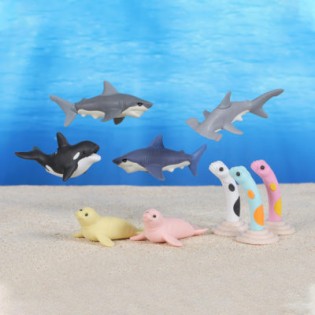 Gomme japonaise Animaux Marins (série 2)