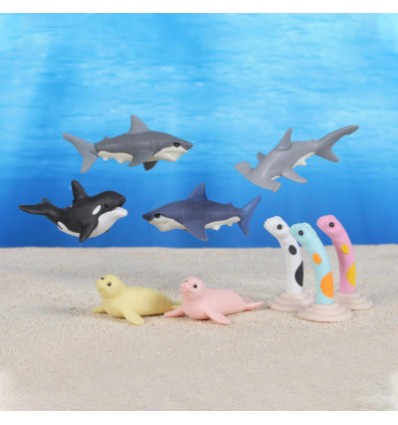 Gomme japonaise Animaux Marins (série 2)