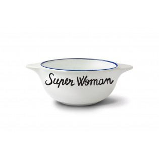 Bol breton "Super woman" - Pied de Poule