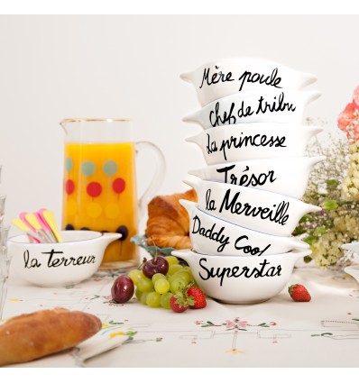 Bol breton "Capitaine" - Pied de Poule