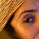 Paillettes biodégradables dorées cuivres Queen du Désert - Sisi La Paillette