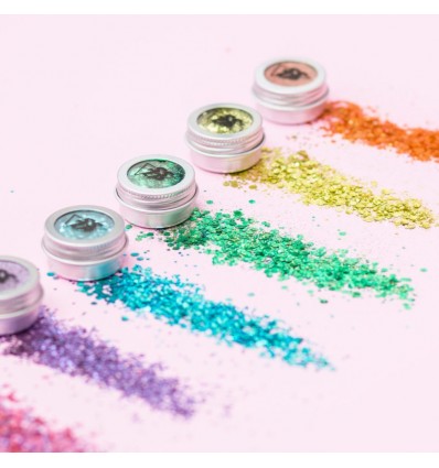 Kit maquillage paillettes bio Fierté - Sisi La Paillette