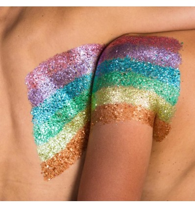 Kit maquillage paillettes bio Fierté - Sisi La Paillette