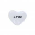 Coeur en céramique "Je t'aime"
