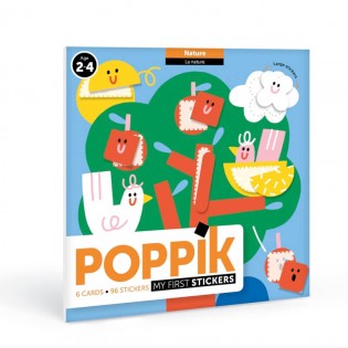 Mes premiers stickers Dans La Nature - Poppik