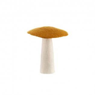 Champignon en feutre, or (XL) - Muskhane