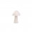 Champignon Dotty en feutre, naturel (L) - Muskhane