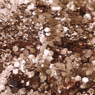 Paillettes bio golden rose Tchin Tchin - Sisi La Paillette 2