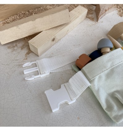 Ceinture à outils en bois