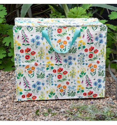 Grand sac de rangement Fleurs Sauvages - Rex London