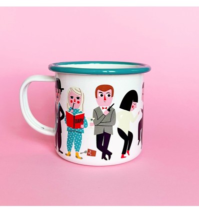 Mug émaillé Movie Lover Ingela Arrhenius - Omm Design