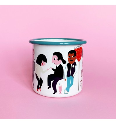 Mug émaillé Movie Lover Ingela Arrhenius - Omm Design