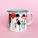 Mug émaillé Movie Lover Ingela Arrhenius - Omm Design
