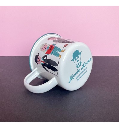 Mug émaillé Movie Lover Ingela Arrhenius - Omm Design