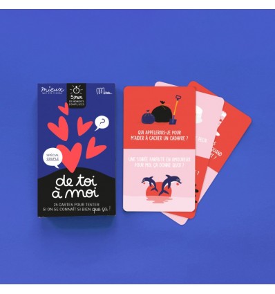 Jeu De Toi à Moi spécial couple - Minus Editions