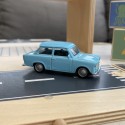 Voiture Trabant 601 bleue