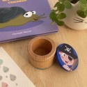 Boîte à dents de lait en bois Pirate