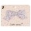 Barrette noeud princesse Liberty Witshire Jacinthe Rose - Luciole et Petit Pois