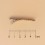Barrette noeud princesse Liberty Witshire Jacinthe Rose - Luciole et Petit Pois