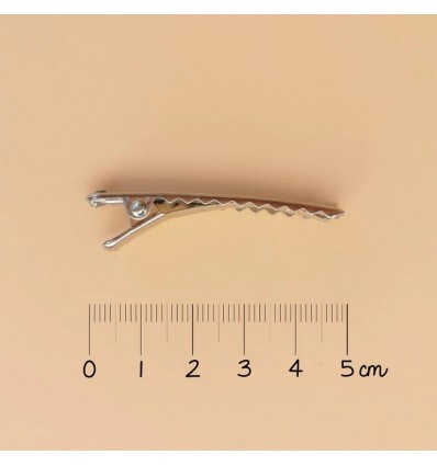 Barrette noeud princesse Liberty Witshire Jacinthe Rose - Luciole et Petit Pois