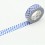 Masking Tape Pois bleu foncé