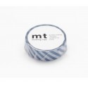Masking Tape Rayures bleu marine