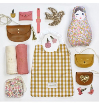 Serviette élastiquée Caramel salé - Barnabé aime le Café