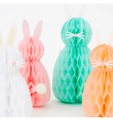 Set de 8 lapins nid d'abeille - Meri Meri