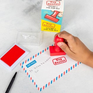 Tampon Top Secret avec encreur - Rex