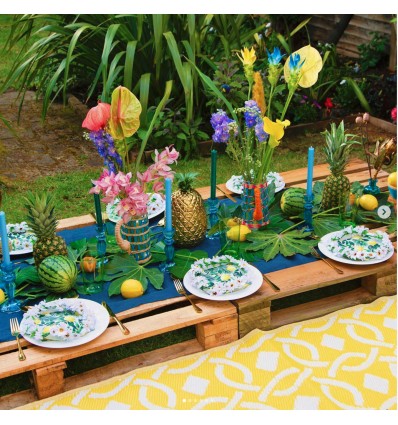 Tapis d'extérieur Jaune - Talking Tables