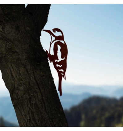 Le pic épeiche en métal - Metalbird