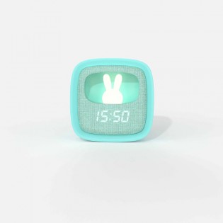 Réveil veilleuse Billy Clock vert - Mobility on Board