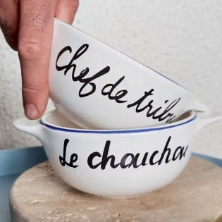 Bol breton "Chef de tribu" - Pied de Poule 2